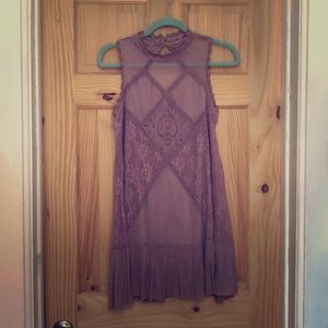 Free People Angel Lace Dress Women’s Small - Mauve